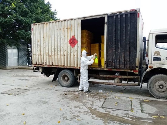 TG反波胆下属广西公司做很多多少地医废处置惩罚包管事情 配合打赢疫情防控阻击战